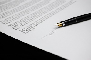 Documents Paper Document Sign Business Agreement